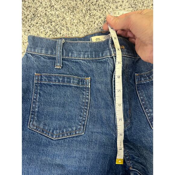 Madewell The Perfect Vintage Wide-Leg Jean, Women’s 26P Medium Blue Wash - Picture 8 of 11